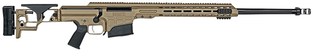 Picture of  Barrett 18479 Mrad  338 Lapua Mag 26" 10+1 Flat Dark Earth Cerakote Flat Dark Earth Folding With Adjustable Lop Stock Black Polymer Grip Right Hand 810021510453