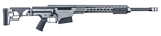 Picture of  Barrett 18489 Mrad  300 Win Mag 26" 10+1 Gray Gray Folding With Adjustable Lop Stock Black Polymer Grip Right Hand 810021510552