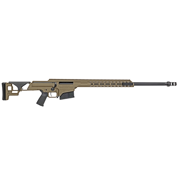 Picture of  Barrett 18498 Mrad  6.5 Creedmoor 24" 10+1 Tungsten Gray Cerakote Gray Fixed Adjustable Comb Stock Black Polymer Grip Right Hand 810021510644