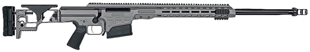 Picture of  Barrett 18501 Mrad  300 Prc Caliber 26" 10+1, Tungsten Gray Rec & Folding Stock, Black Magpul Grip 810021510675
