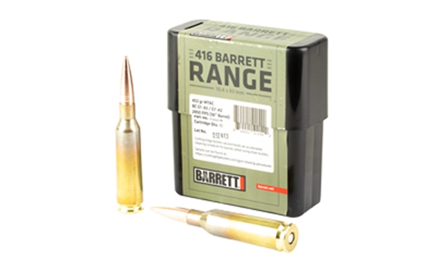 Picture of Barrett 17222R Range  416Barrett 450Gr Mtac 10/Box 17222-R 810021511542