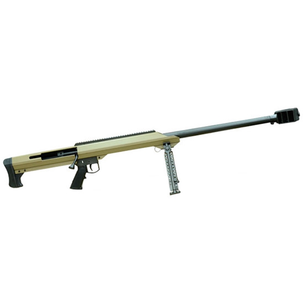 Picture of  Barrett 13273 M99  50 Bmg 32" 1Rd Flat Dark Earth Cerakote Flat Dark Earth Fixed W/Sorbothane Recoil Pad Stock Black Polymer Grip Right Hand 816715012012