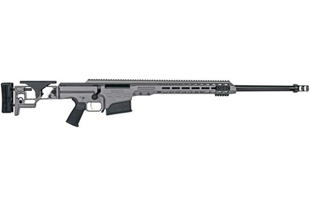 Picture of  Barrett 18489 Mrad  300 Win Mag 26" 10+1 Gray Gray Folding With Adjustable Lop Stock Black Polymer Grip Right Hand