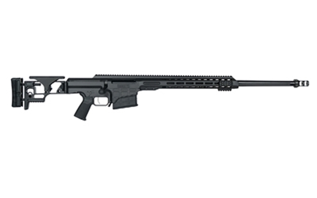 Picture of  Barrett 18478 Mrad  338 Lapua Mag 26" 10+1 Black Cerakote Black Folding With Adjustable Lop Stock Black Polymer Grip Right Hand