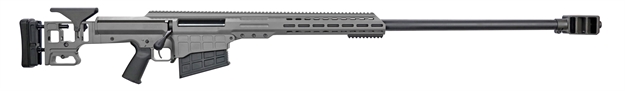 Picture of  Barrett 19614 Mrad Elr 416 Barret 10+1 36" Fluted Barrel, Tungsten Gray, M-Lok Rail, Folding Adj. Stock, Magpul Grip, Adj. Match Grade Trigger, Muzzle Brake