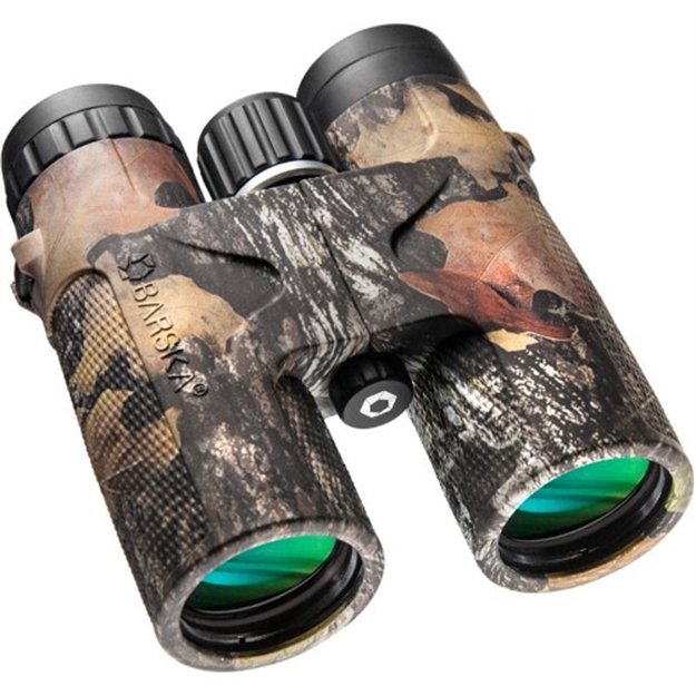 Picture of Barska 10X42 WP Blackhawk Green Lens Binoculars IN Mossy Oak