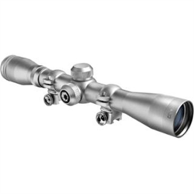 Picture of Barska Optics 4X32 Plinker 22 Silver W/Rings Clam