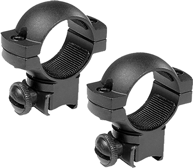 Picture of Barska Ai10342 Dovetail Ring Set 1" Dia Standard Black