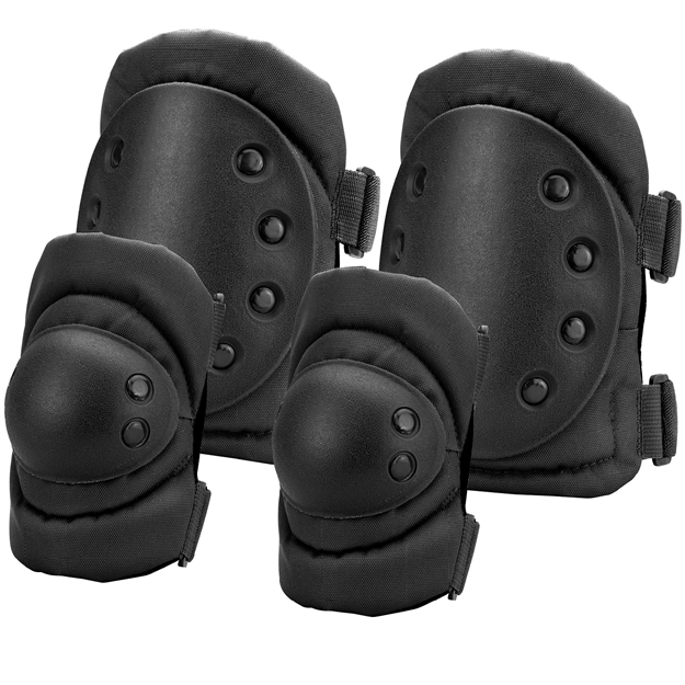 Picture of Barska Loaded Gear Cx-400 Elbow And Knee Pads-Black
