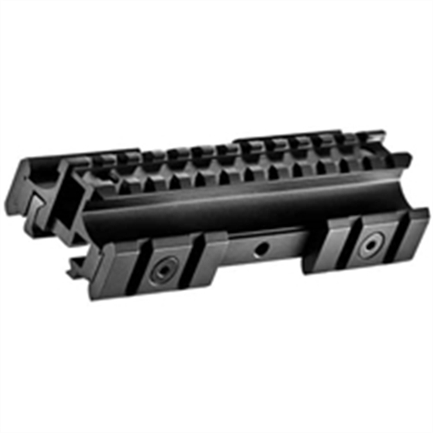 Picture of Barska Optics Flat Top Riser Mount Ar15 W/Addl Rail