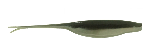 Picture of Bass Assassin 4" Shad Black Shad 8 PK