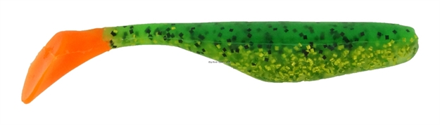 Picture of Bass Assassin 4" Walleye Turbo Shad Fire Tiger 10 PK
