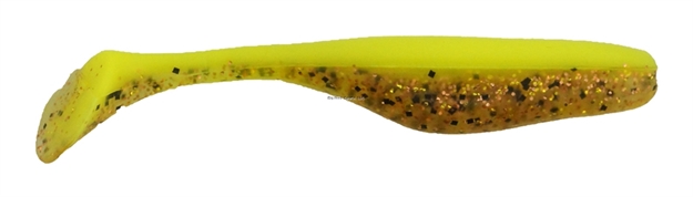 Picture of Bass Assassin 4" Walleye Turbo Shad Space Guppy 10 PK