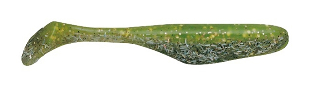 Picture of Bass Assassin 4" Walleye Turbo Shad Sweet Pea 10 PK