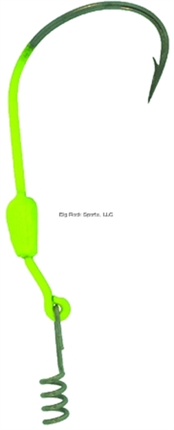 Picture of Bass Assassin Crappie Swim Hook Jighead, 1/32 Oz, #2 Hook Jighead, Chartreuse, 3/Pack