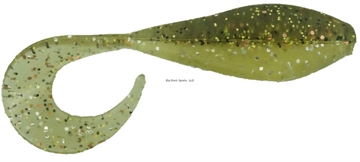 Picture of Bass Assassin Curly Shad Swimbait, 2" 10 Per Package Mama's 14K