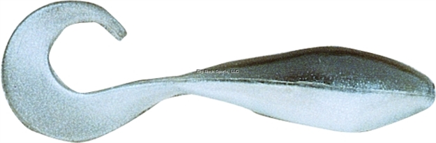 Picture of Bass Assassin Curly Shad Swimbait, 2", Black Shad, 10/Pack