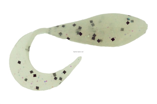 Picture of Bass Assassin Curly Shad Swimbait, 2", Green Moon, 10/Pack