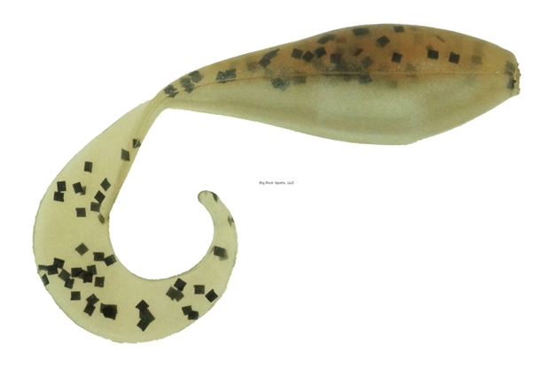 Picture of Bass Assassin Curly Shad Swimbait, 2", Pumpkinseed Shad, 10/Pack