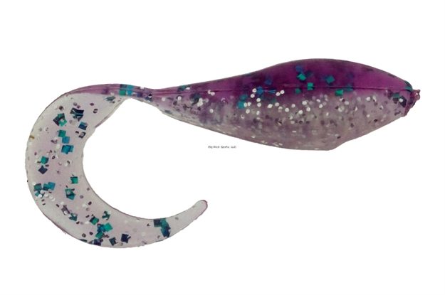 Picture of Bass Assassin Curly Shad Swimbait, 2", Slammin Chicken, 10/Pack