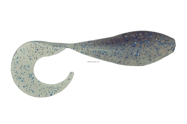 Picture of Bass Assassin Curly Shad Swimbait, 2", Smokin Shad, 10/Pack