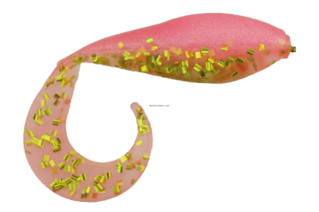 Picture of Bass Assassin Curly Shad Swimbait, 2", Texas Hippie 10/Pack