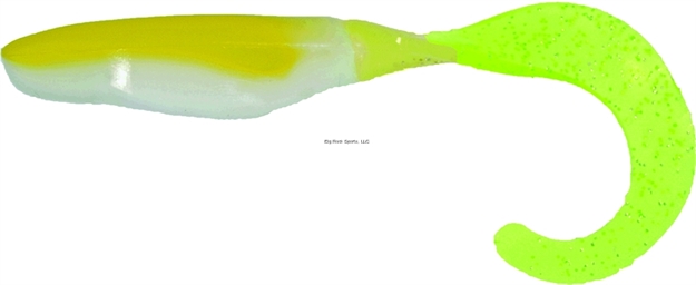 Picture of Bass Assassin Curly Shad Swimbait, 4", Acid Rain, 10/Pack