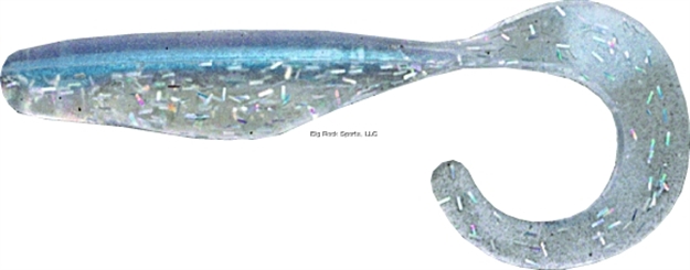 Picture of Bass Assassin Curly Shad Swimbait, 4", Opening Night, 10/Pack