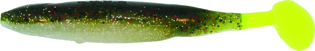Picture of Bass Assassin Die Dapper Shad Tail Swimbait, 5", Chicken ON A Chain, 7/Pack
