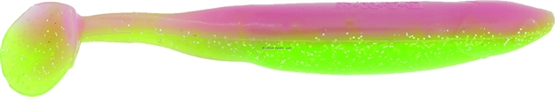 Picture of Bass Assassin Die Dapper Shad Tail Swimbait 5", Electric Chicken 7/Pack