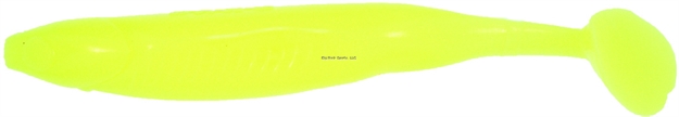 Picture of Bass Assassin Die Dapper Shad Tail Swimbait, 5", Limetreuse, 7/Pack