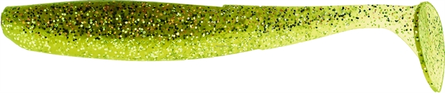 Picture of Bass Assassin Elite Shiner Shad Tail Swimbait, 4", Mama's 14K, 8/Pack