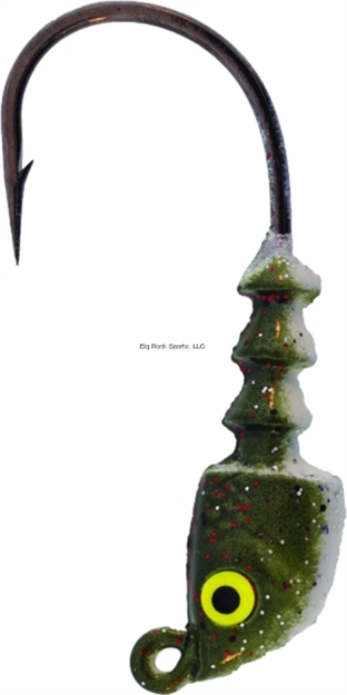 Picture of Bass Assassin JA Series Jighead, 1/8Oz, Chicken ON A Chain 4/Pack