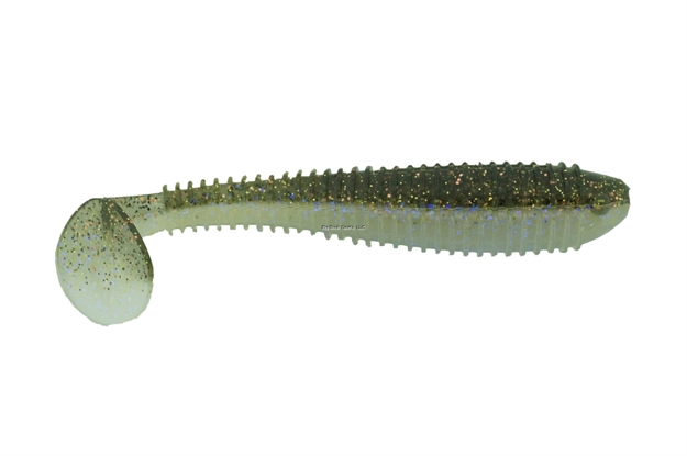 Picture of Bass Assassin Lit'l Boss Swimbait 3.5" 6 Count Mat Shad