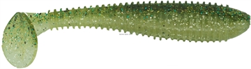 Picture of Bass Assassin Lit'l Boss Swimbait 3.5" 6 Count Silver Flash Minnow