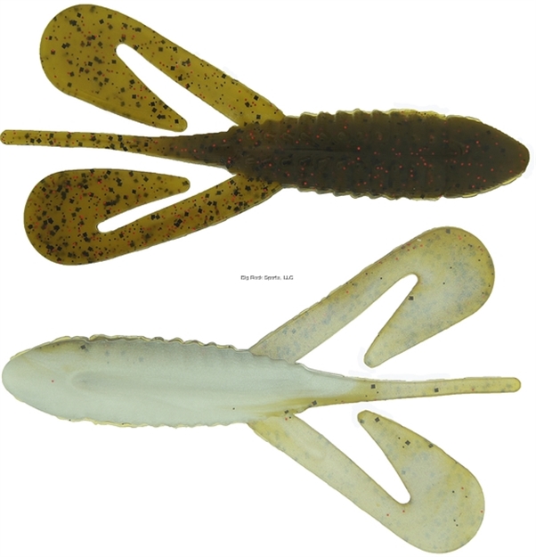 Picture of Bass Assassin Logger Toad 4" 5 Per Package Bullfrog