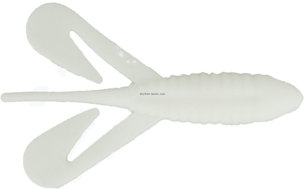 Picture of Bass Assassin Logger Toad 4" 5 Per Package White