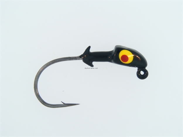 Picture of Bass Assassin Pro Elite Jighead, 1/4 Oz, 4/0 Hook, Black, 3/Pack