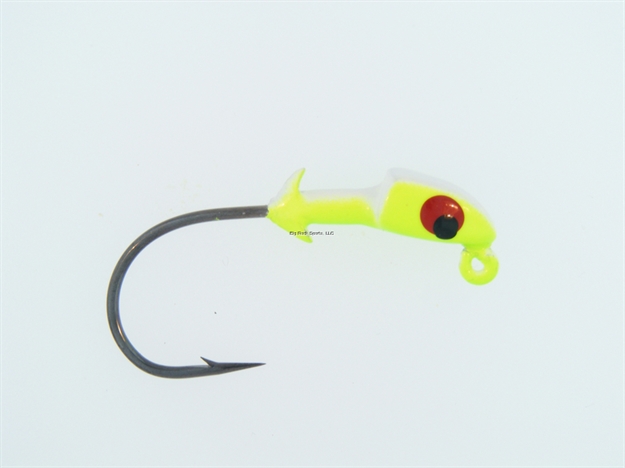 Picture of Bass Assassin Pro Elite Jighead, 1/4 Oz, 4/0 Hook, Chartreuse, 3/Pack