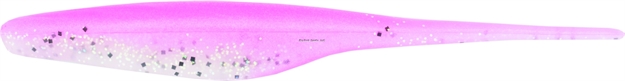 Picture of Bass Assassin Saltwater Shad Assassin Swimbait, 5", Pink Ghost, 8/Pack