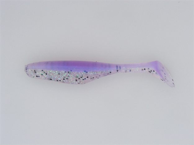 Picture of Bass Assassin Sea Shad Swimbait, 4", Albino Ghost, 10/Pack