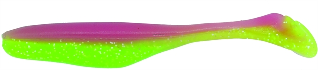 Picture of Bass Assassin Sea Shad Swimbait, 4", Electric Chicken, 10/Pack