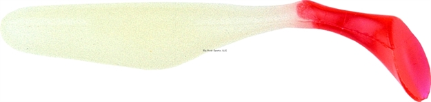 Picture of Bass Assassin Sea Shad Swimbait, 4", Glow/Firetail, 10/Pack