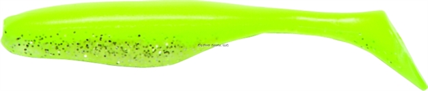 Picture of Bass Assassin Sea Shad Swimbait, 4", Limetreuse Glow, 10/Pack