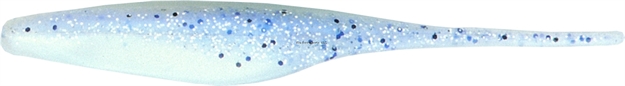 Picture of Bass Assassin Shad Assassin Soft Jerkbait, 5", Crystal Shad, 8/Pack