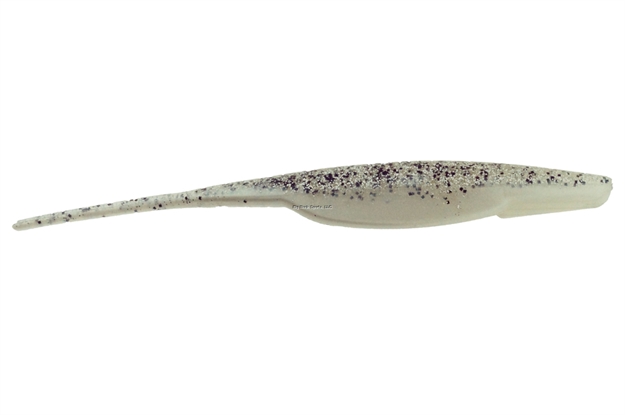 Picture of Bass Assassin Shad Assassin Soft Jerkbait, 7", Salt & Pepper Silver Phantom, 4/Pack