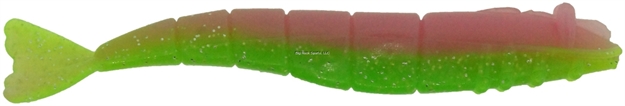 Picture of Bass Assassin Shrimp 4" Value Pack Electric Chicken