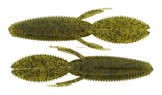 Picture of Bass Assassin Skunk Ape 4.25" 7 CT  Green Pumpkin