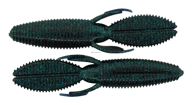 Picture of Bass Assassin Skunk Ape 4.25" 7 CT  Junebug