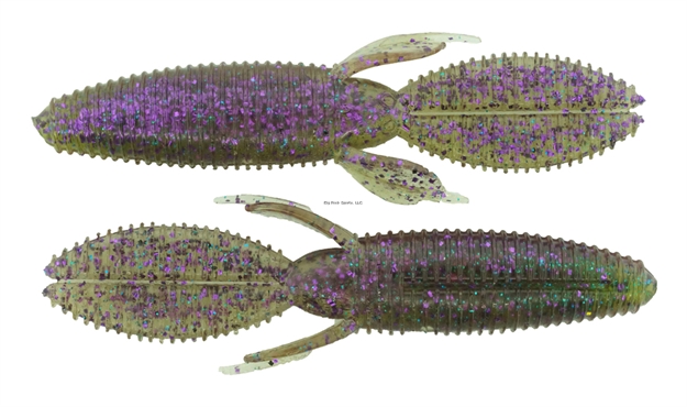 Picture of Bass Assassin Skunk Ape 4.25" 7 CT Sprayed Grass